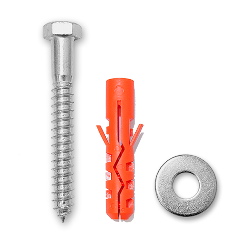 Concrete Anchor Kit For Mounting Sign Base