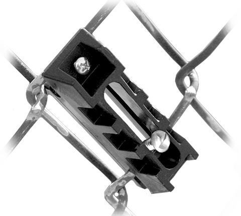 Tamper Resistant SignGuardian™ 10/24 Chain Link Fence Bracket