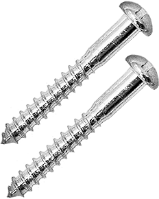 #10 x 1-1/2" Round Head Screw for Wood Posts